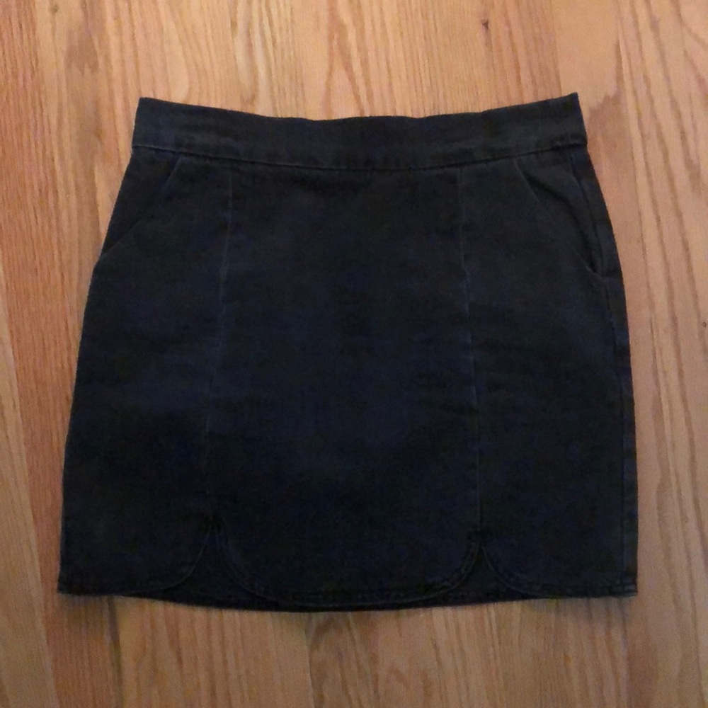 Denim skirt
